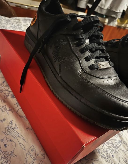 Adidasi Hugo Boss,noi,marime 45