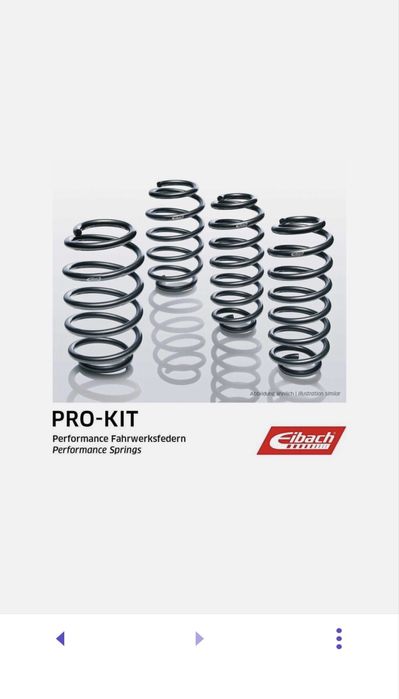 Eidach Pro Kit спортни пружини