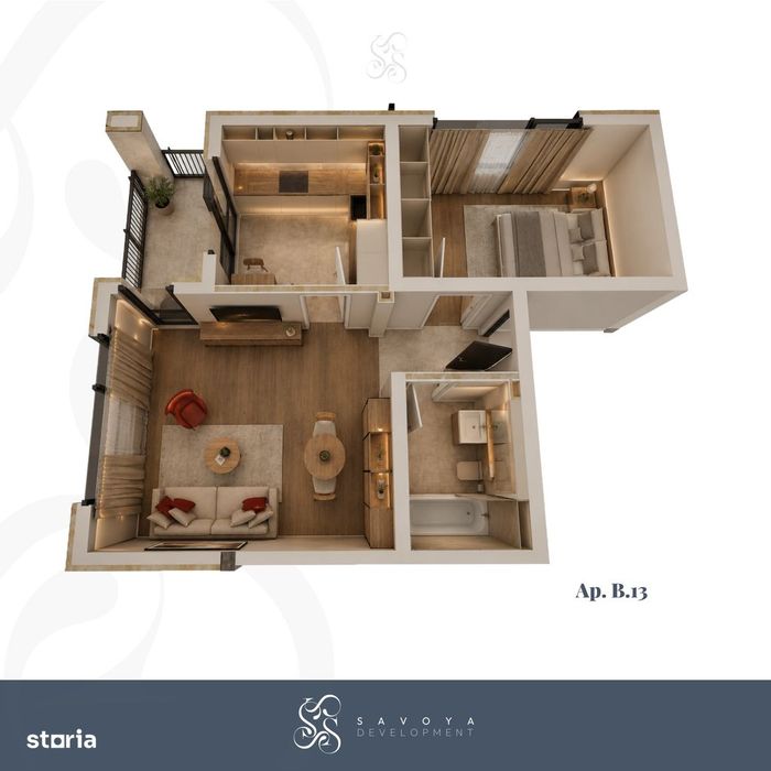 Apartament 2 camere cu balcon. Pret Negociabil — fotografia 1