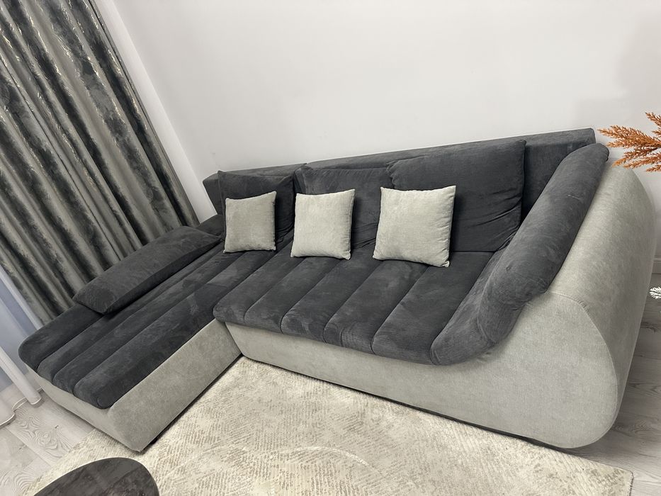 Canapea extensibila stil coltar aproape noua