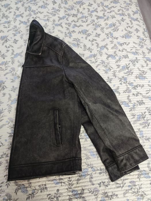 Кожаная куртка мужская