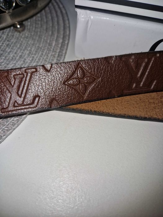 Естествена кожа колан Louis Vuitton,нов