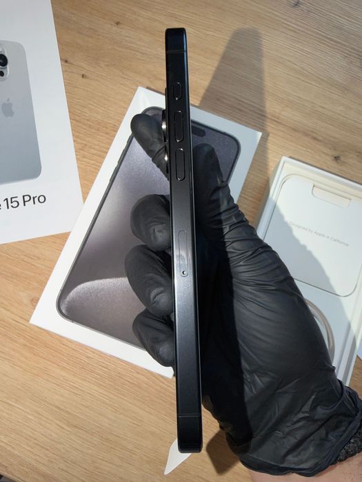 Apple iPhone 15 Pro Max 256GB • КАТО НОВ • Пълен комплект