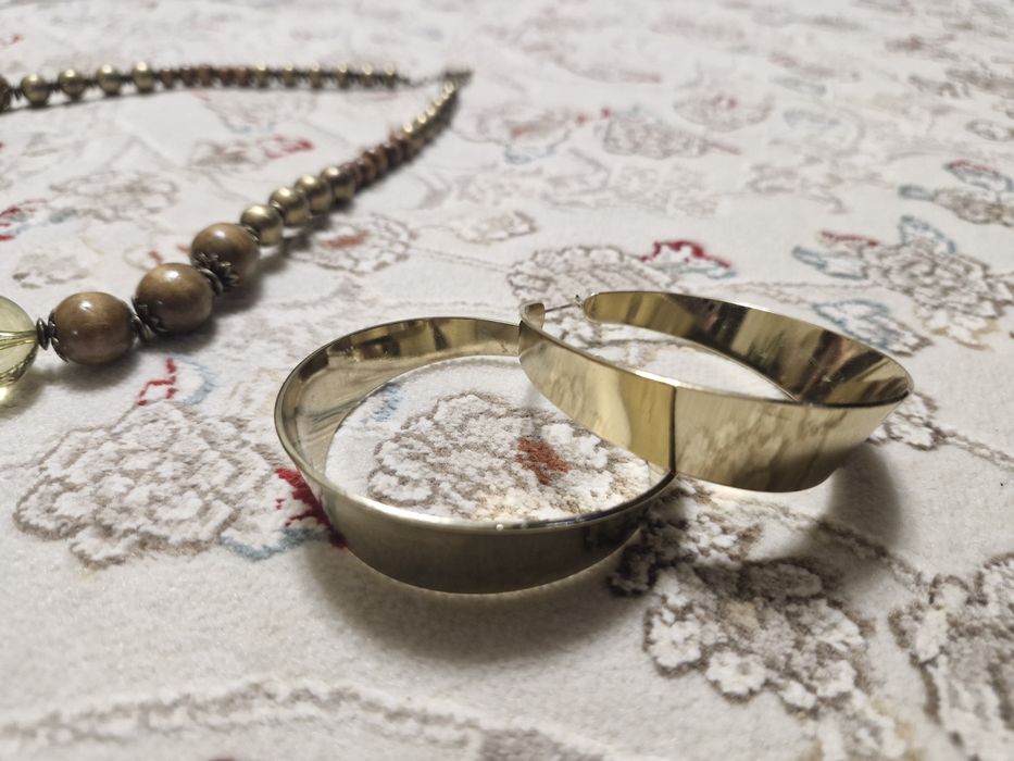 Серьги Евро бижутерия