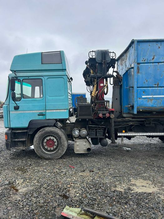 Man Silent  -an 2000 cu abrollkipper si graifer