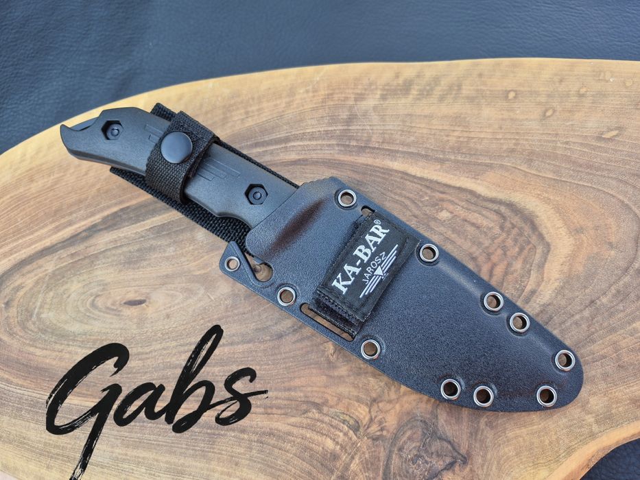 Фиксиран нож Ka Bar  Jarosz TUROK 7503 с тактическа кания