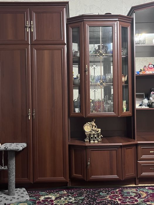 Стенка коричневого цвета