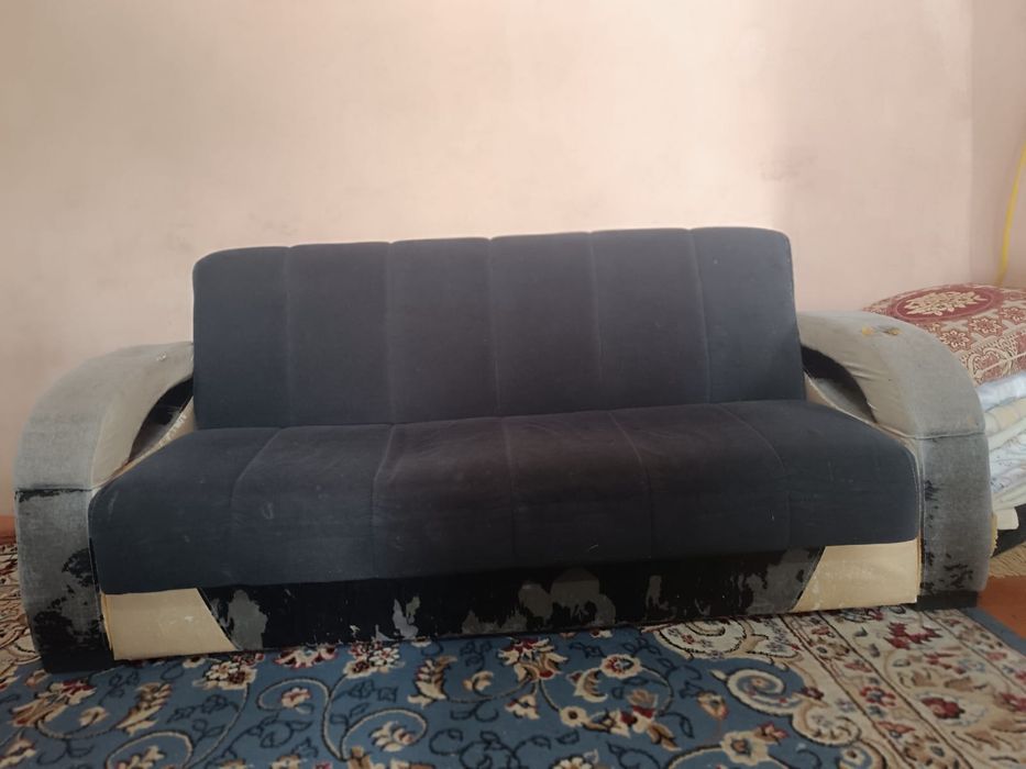 Диван раскладной в месте с креслом