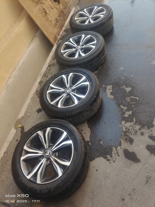 Диски и шины. Diska Balon Honda Crider 215/55/16 YOKOHAMA Radnoy balon