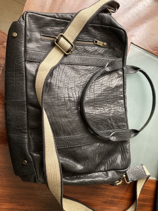 Мъжка чанта естествена кожа