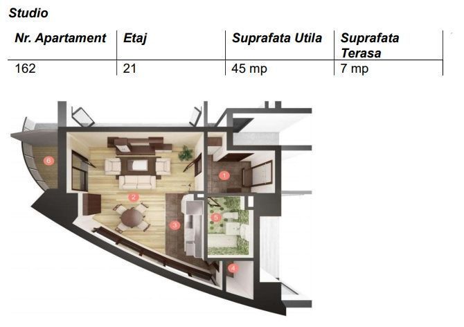 0% Comision | Studio Premium | West City Tower Cluj