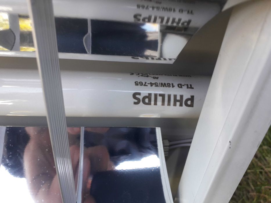 5 corpuri iluminat x 4 tuburi philips 18w