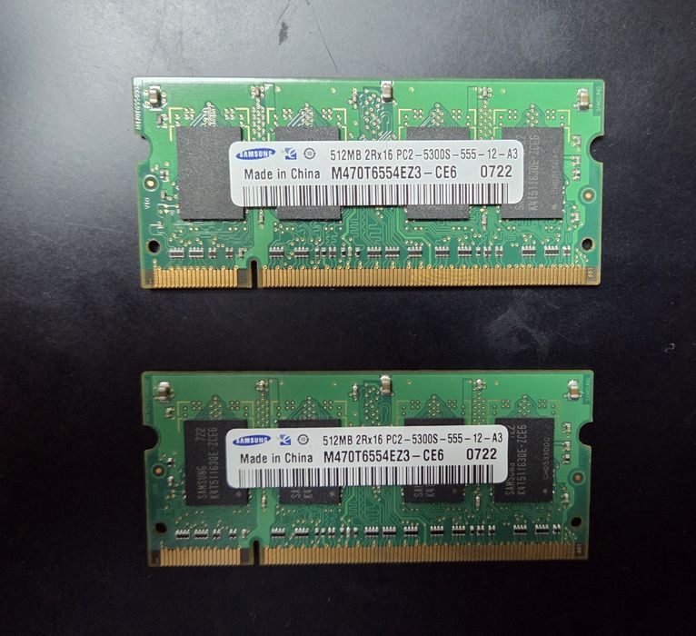 Memorie Ddr 2  Samsung Leptop