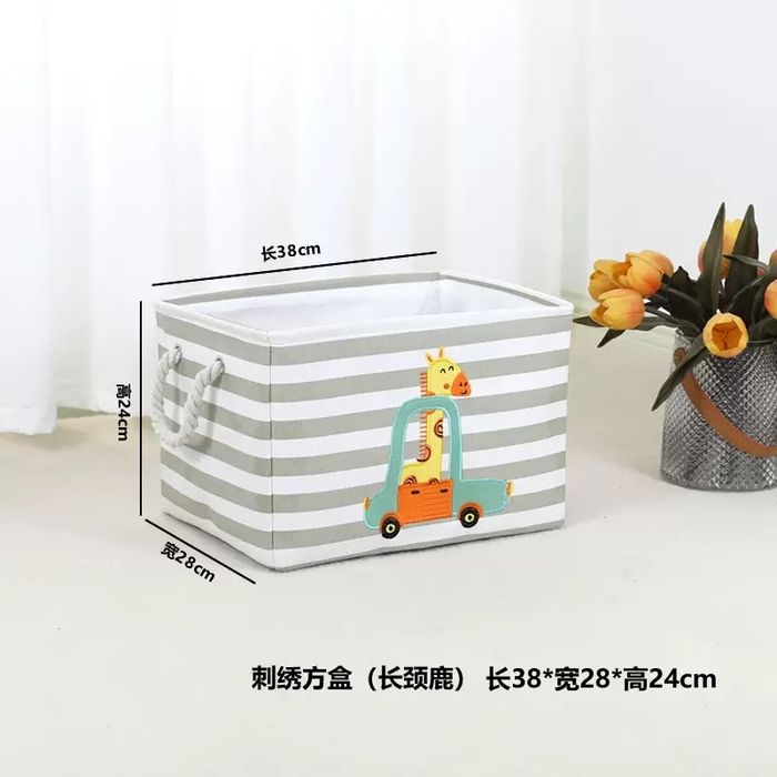 Комплект корзина для игрушек и белья