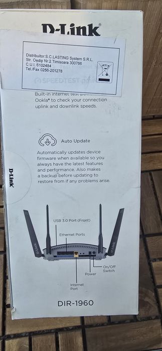 D-Link EXO AC1900 Smart Mesh Wi-Fi Router (DIR-1960)