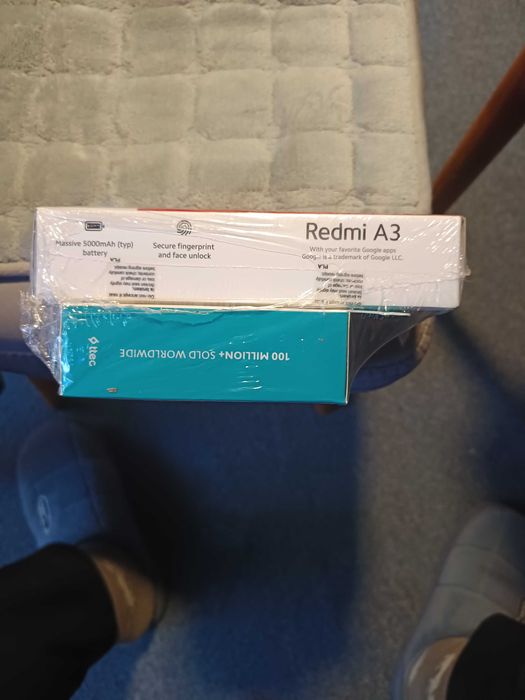 Redmi A3-64 gb. Чисто нов не разпечатван.