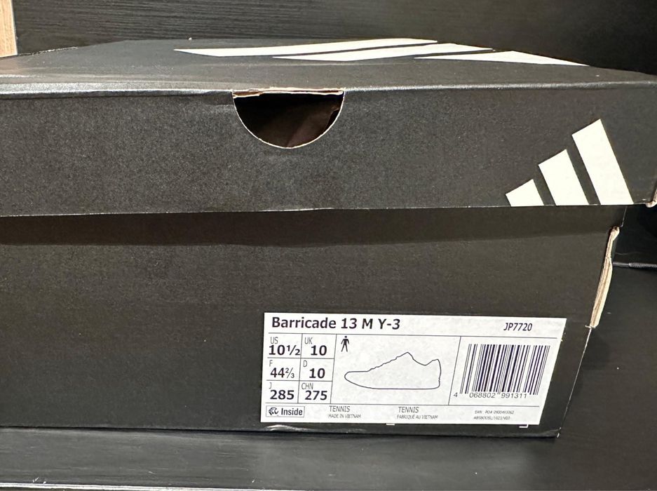 Y-3 Adidas Barricade