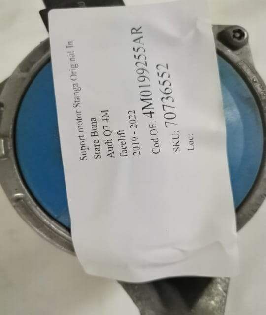 Ляв моторен носач Оригинален В добро състояние Ауди / Audi Q7 4M [фейс