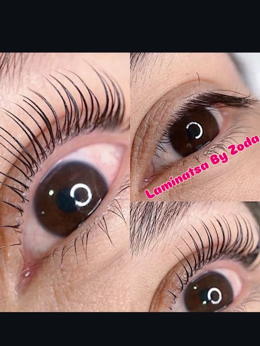 Laminatsiya qosh va kiprik