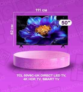 SIKIDKA !! TCL 50" 4K Google TV NASIYAGA ham bor !!