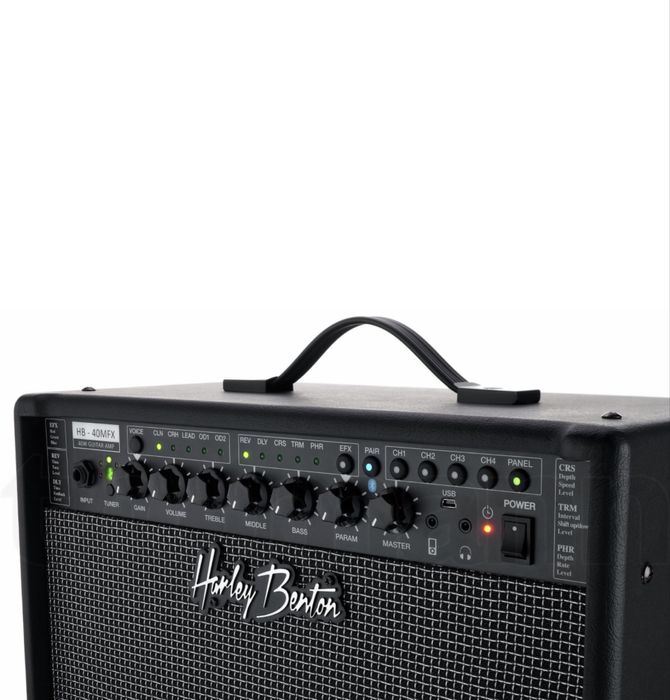 Чисто нов Harley Benton HB-40MFX (40W) с Bluetooth и DSP