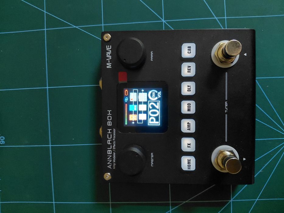 Электро гитарный/басовый Процессор m vave blackbox