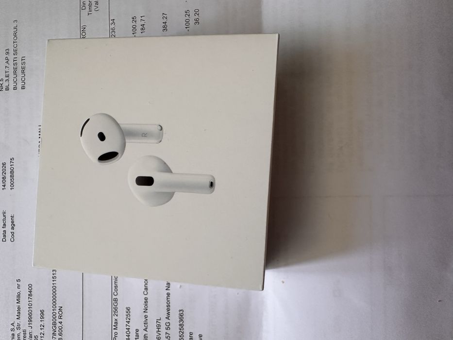 airpods 4 factura - Căști In Ear oferte online | OLX.ro