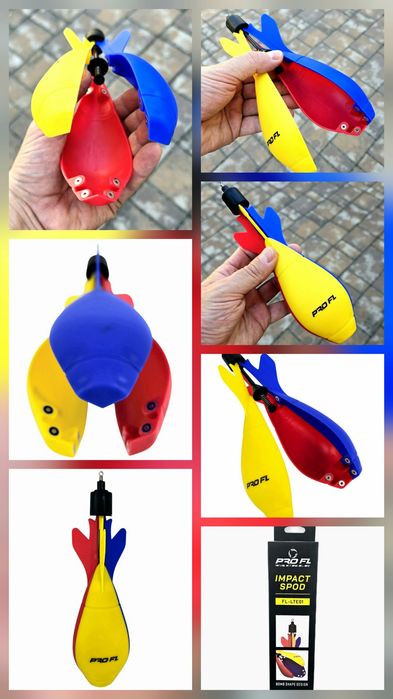 SET 2 Rachete ( Spomb ) de nădit PROFL Impact Spod NEW 2026