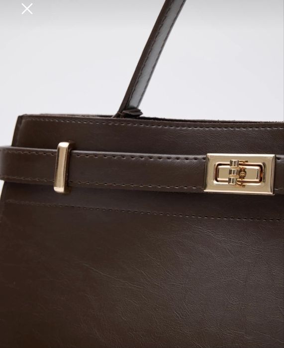 Кожена Чанта Чисто Нова