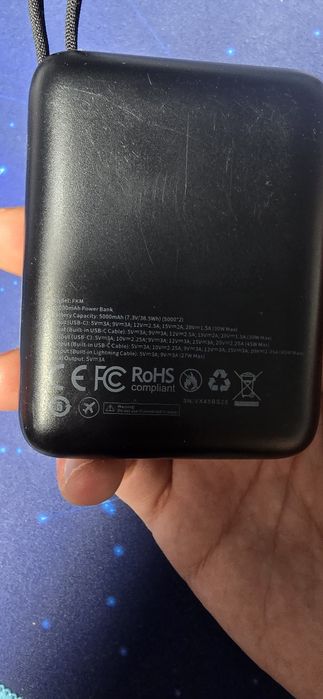 Powerbank Vention 10000mah 45w