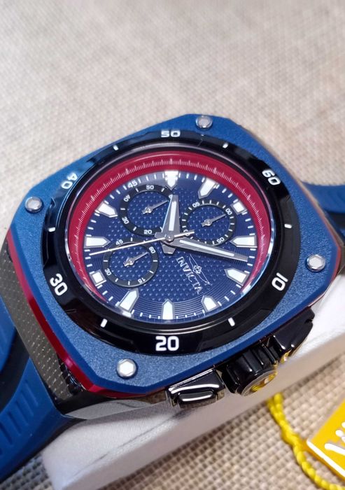 Ceas Invicta Speedway Chronograph Quartz Blue Dial – Barbati