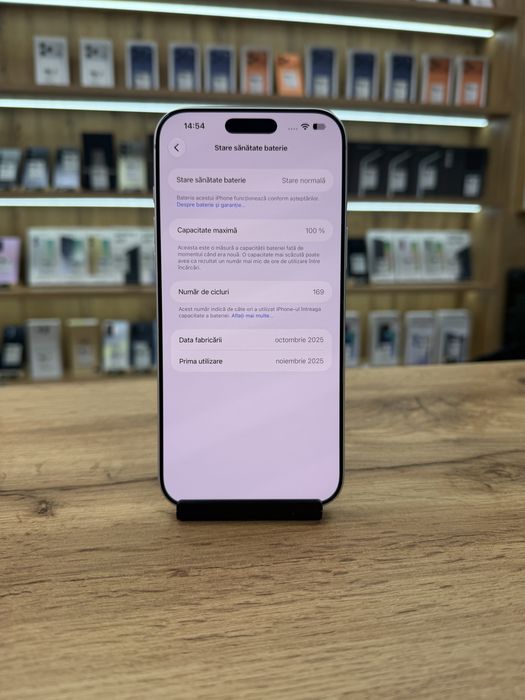 ‼️iPhone 17 Pro Max Silver 512Gb - Sanatate bat.100% - Garantie 12 luni