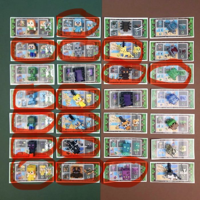 Фигурки Майнкрафт/Minecraft kinder joy