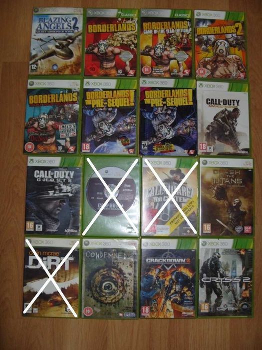 Игри за Xbox 360 Част 4 - 12.78 € / 25лв за брой