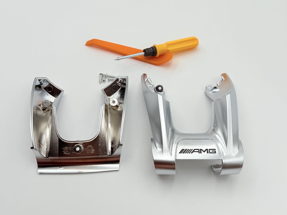 Trim Mercedes Emblema Amg Volan gri
