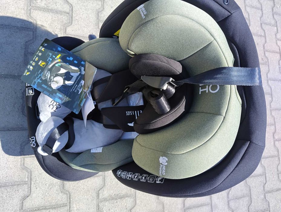 MONI Стол за кола SERENGETI 40-150 см зелен