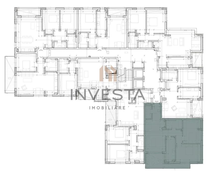 Apartament 3 camere 79 mp cu terasa, bloc nou, cartier Andrei Muresanu