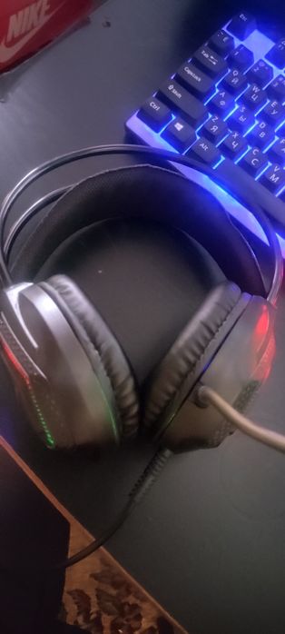 Наушники игровые с микрофоном