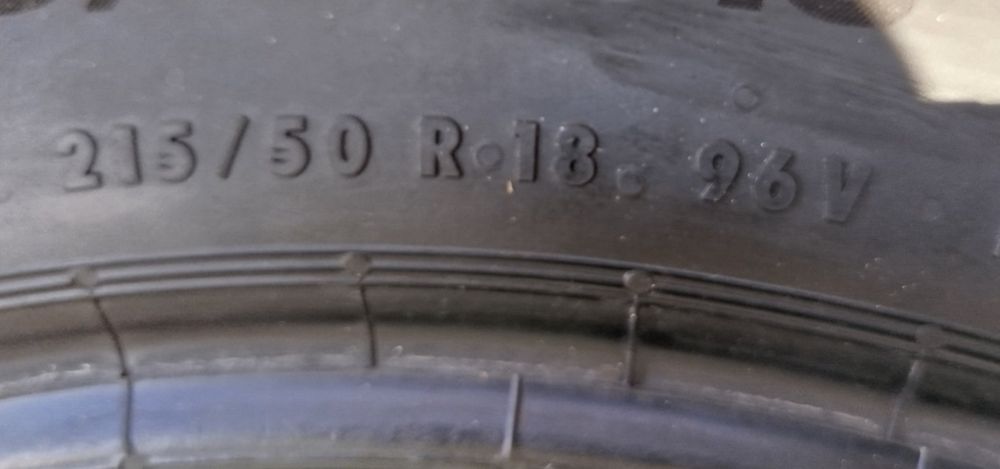 4бр. летни гуми 215/50/18 Continental  дот 2025 Нови!!!г