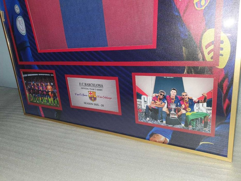 Новый дизайн формы Барселона в рамке 2025/26 (Barcelona KIT in frame)
