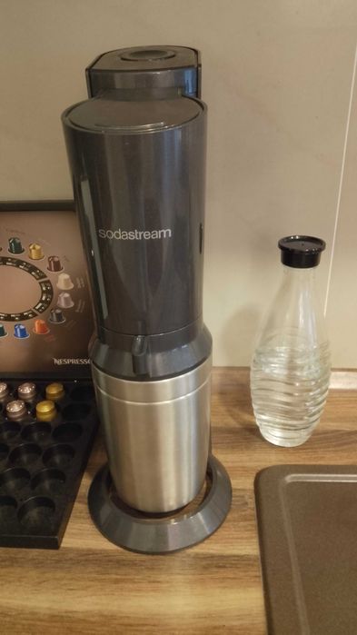 Aparat sifon/bauturi carbogazoase SODASTREAM cu BUTELIE GAZ + CADOU