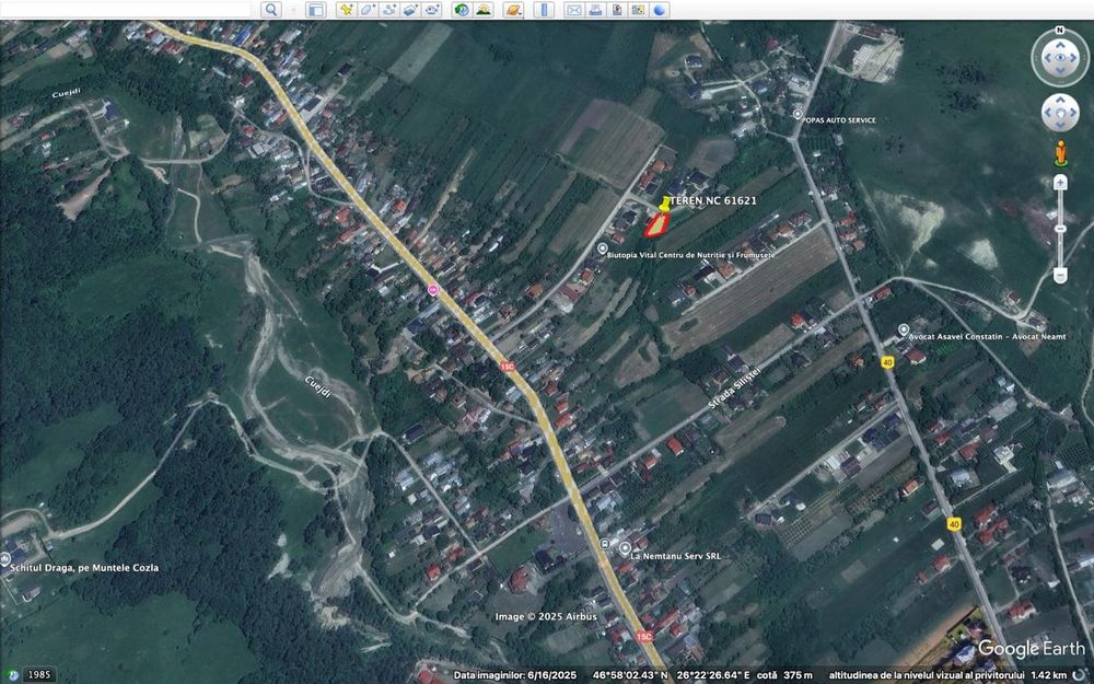 Teren intravilan cartier rezidențial 761 mp