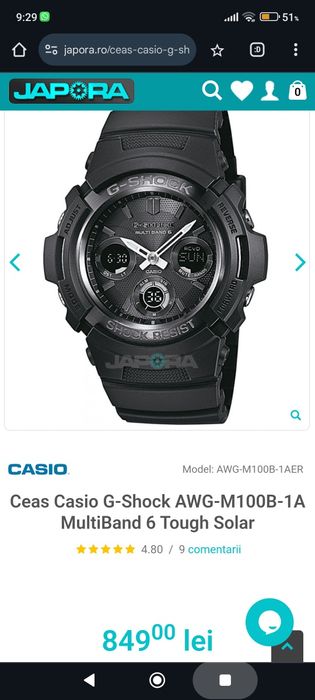 Ceas casio G-Shock