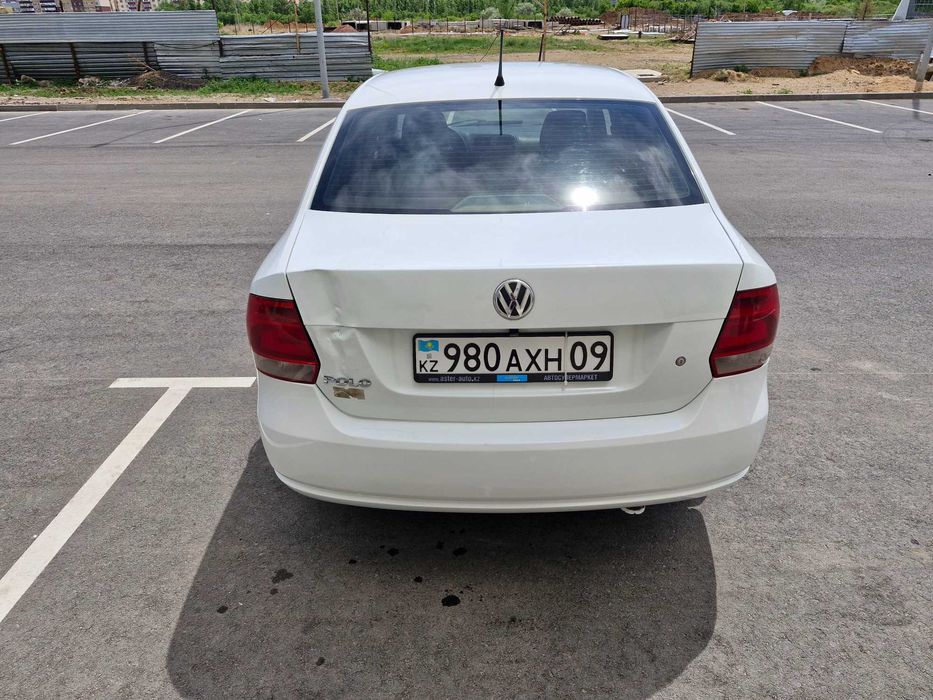 Polo 2013 года на полном ходу