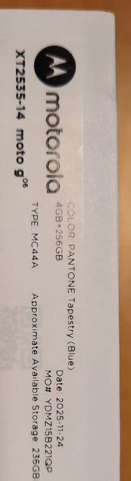 Smartphone Motorola G06