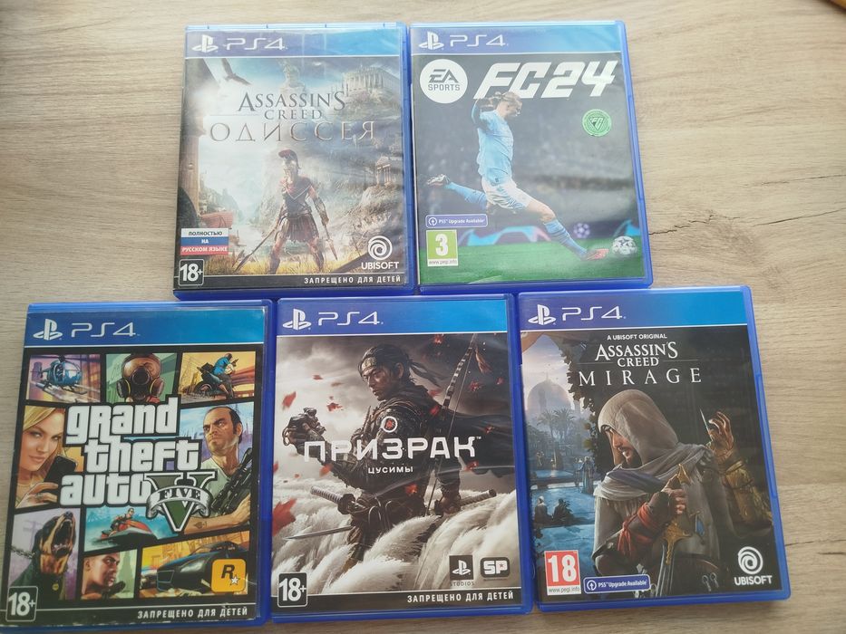 Аренда дисков для PS4