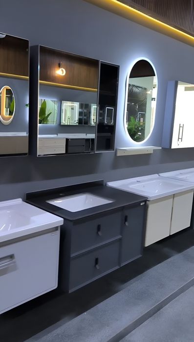 Умывальник мебельный комплект. Широкий ассортимент / Rakovina tumba