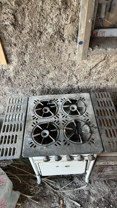 Газовая  плита советская