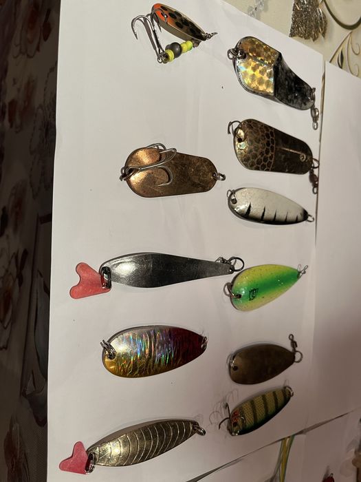 Bоблери,блесни и тапи за риболов