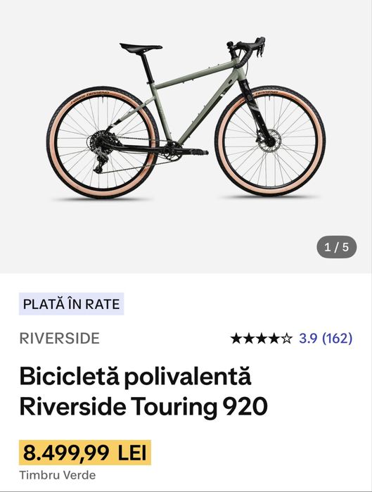 Bicicleta RIVERSIDE touring 920